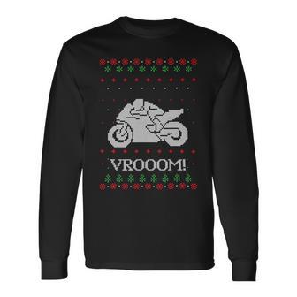 Motorcycle Ugly Christmaser Xmas 471 Shirt Unisex Long Sleeve | Favorety