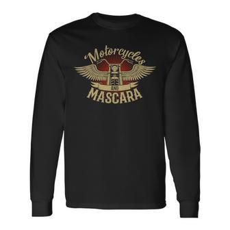 Motorcycles Mascara Moped Chopper 464 Shirt Unisex Long Sleeve | Favorety UK