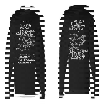 Not Antisocial Rolled Low Charisma Dice Rpg Dragon Long Sleeve T-Shirt T-Shirt | Mazezy