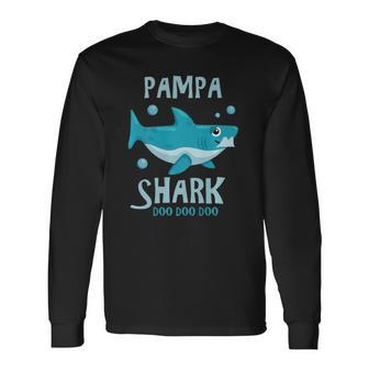 Pampa Shark Doo Doo Long Sleeve T-Shirt T-Shirt | Mazezy