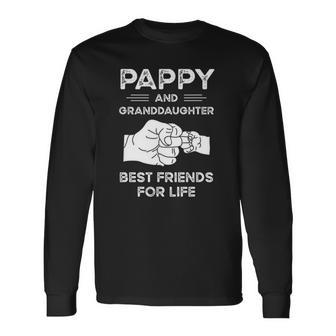 Pappy And Granddaughter Best Friends For Life Matching Long Sleeve T-Shirt T-Shirt | Mazezy