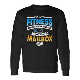 Postal Worker Mail Carrier Mailman Post Office Long Sleeve T-Shirt - Thegiftio UK