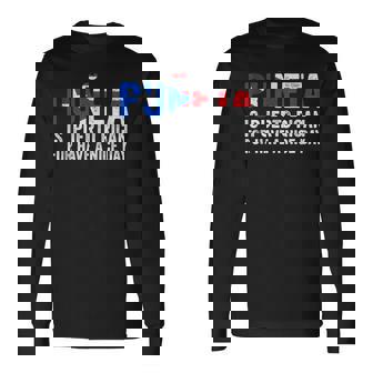 Puñeta Is Puerto Rican For Have A Nice Day Puerto Rico Long Sleeve T-Shirt - Thegiftio