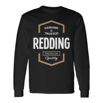Redding Name Redding Premium Quality Long Sleeve T-Shirt - Seseable