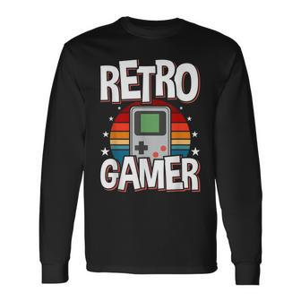 Retro Gaming Video Gamer Gaming Long Sleeve T-Shirt - Seseable