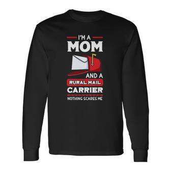 Rural Carriers Mom Mail Postal Worker Postman Long Sleeve T-Shirt T-Shirt | Mazezy