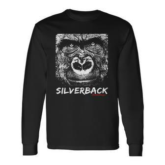 Silverback Gorilla Gorilla Lover Long Sleeve T-Shirt - Thegiftio UK
