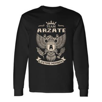 Team Arzate Lifetime Member V7 Long Sleeve T-Shirt - Seseable