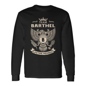 Team Barthel Lifetime Member V5 Long Sleeve T-Shirt - Seseable