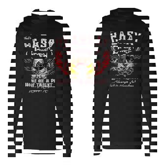 Thats Hearsay Brewing Co Home Of The Mega Pint Skull Long Sleeve T-Shirt T-Shirt | Mazezy