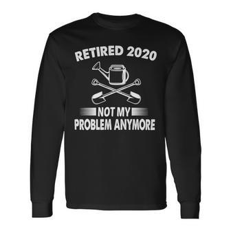 This 2020 Retirement Funny Garden 556 Shirt Unisex Long Sleeve | Favorety UK