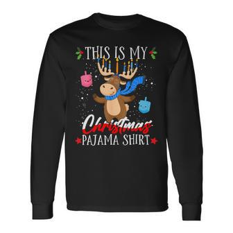 This Is My Christmas Pajama Jewish 545 Shirt Unisex Long Sleeve | Favorety CA