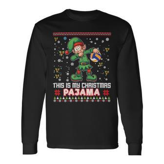 This Is My Christmas Pajama Volleyball 874 Shirt Unisex Long Sleeve | Favorety AU