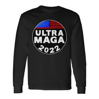 Ultra Maga Donald Trump Joe Biden America Unisex Long Sleeve | Favorety UK