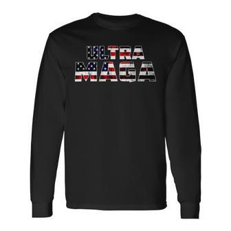 Ultra Maga King Trump Biden 2024 Great Unisex Long Sleeve | Favorety