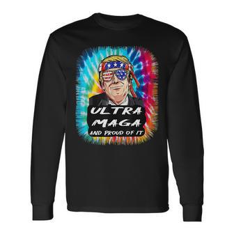 Ultra Maga Trump America Fun Tie Dye Unisex Long Sleeve | Favorety UK