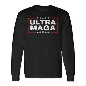 Ultra Maga United State Flag V3 Unisex Long Sleeve | Favorety DE