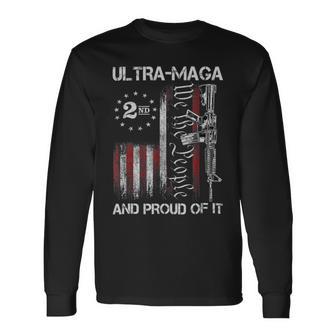 Ultra Maga We The People Proud Republican Usa Flag V2 Unisex Long Sleeve | Favorety DE