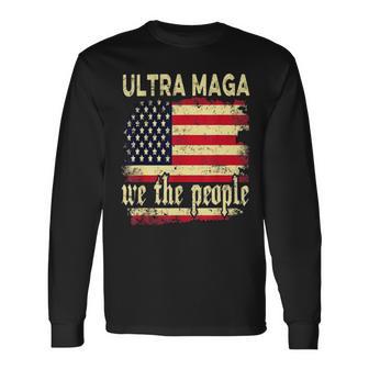 Ultra Maga We The People Vintage Unisex Long Sleeve | Favorety CA