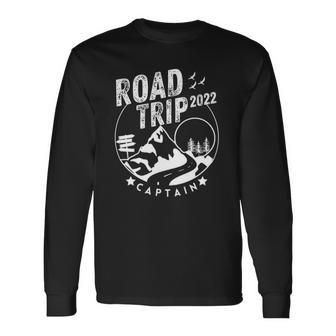 Vacay Road Trip 2022 Captain Long Sleeve T-Shirt T-Shirt | Mazezy