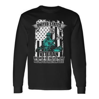 Veteran Veterans Day United States Veteran 233 Navy Soldier Army Military Long Sleeve T-Shirt - Monsterry