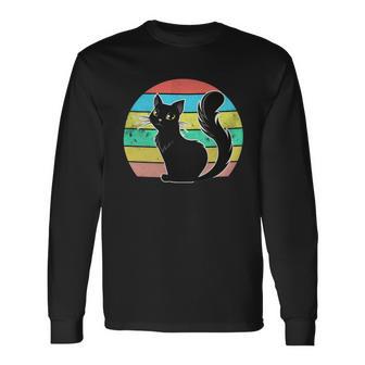 Vintage Black Cat Lover 307 Shirt Unisex Long Sleeve | Favorety CA