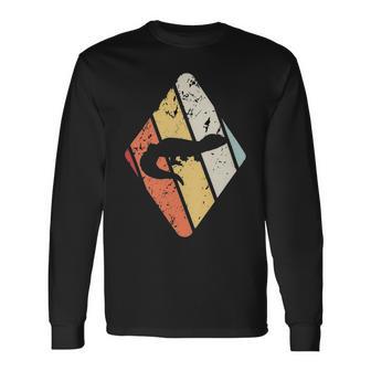 Vintage Lizard Retro For Animal Lover 171 Shirt Unisex Long Sleeve | Favorety UK