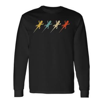 Vintage Lizard Retro For Animal Lover 172 Shirt Unisex Long Sleeve | Favorety DE