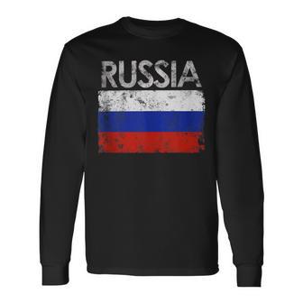 Vintage Russia Russian Flag Pride 500 Trending Shirt Unisex Long Sleeve | Favorety