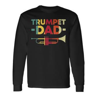 Vintage Trumpet Cool Retro Trumpet Player 159 Shirt Unisex Long Sleeve | Favorety UK