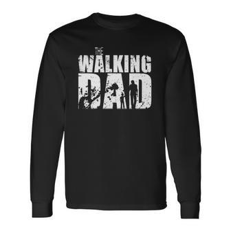 The Walking Dad Cool Tv Shower Fans Essential Long Sleeve T-Shirt T-Shirt | Mazezy