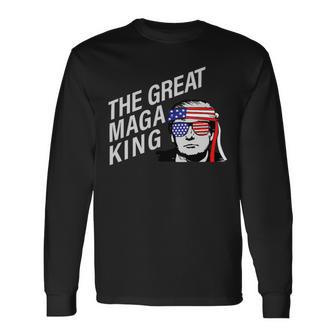 Womens The Great Maga King Trump Ultra Maga Unisex Long Sleeve | Favorety CA