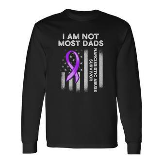 World Narcissistic Abuse Awareness Most Dads Survivor Long Sleeve T-Shirt T-Shirt | Mazezy