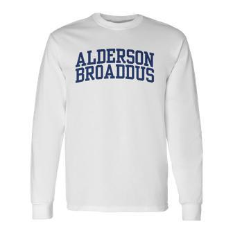 Alderson Broaddus University Oc0235 Long Sleeve T-Shirt T-Shirt | Mazezy DE
