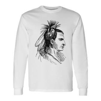 American Native Indian Graphics Unisex Long Sleeve | Favorety UK