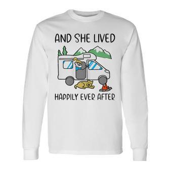 And She Lived Happily Ever After Unisex Long Sleeve | Favorety