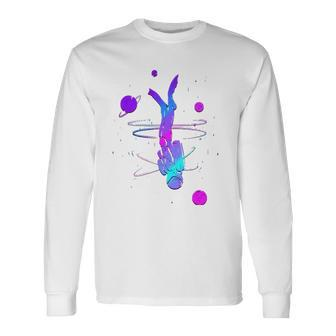 Astronaut Diver For Scuba Diving And Space Fans Long Sleeve T-Shirt - Thegiftio UK