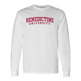 Benedictine University Teacher Student Long Sleeve T-Shirt T-Shirt | Mazezy