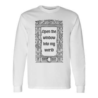 Black White Gothic Medieval Unisex Long Sleeve | Favorety DE