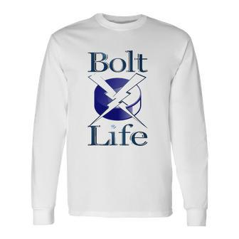 Bolt Life Lightening Bolt Long Sleeve T-Shirt - Thegiftio UK