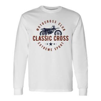 Classic Motor Cross Club Unisex Long Sleeve | Favorety CA