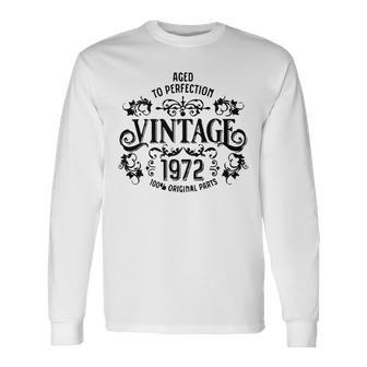 Copy Of 50Th Birthday Born 1972 Vintage Unisex Long Sleeve | Favorety DE