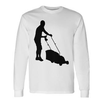 Evolution Lawn Mower 135 Shirt Unisex Long Sleeve | Favorety