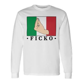 Ficko Italian Hand Sign Unisex Long Sleeve | Favorety DE