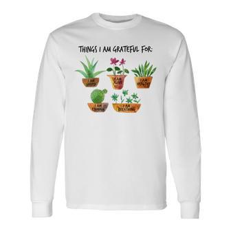 Five Quotes On The Importance Of Being Grateful Unisex Long Sleeve | Favorety CA