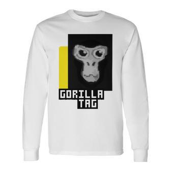 Gorilla Tag Pfp Maker Gorilla Tag Yellow Unisex Long Sleeve | Favorety DE