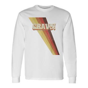 Gravy Seventies 70S Cool Vintage Retro Style Long Sleeve T-Shirt - Thegiftio UK