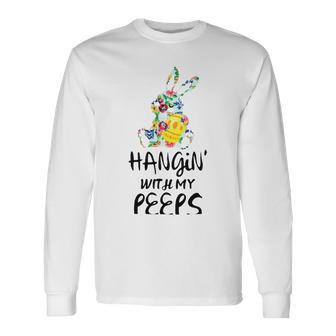 Hangin With My Peeps 837 Shirt Unisex Long Sleeve | Favorety AU