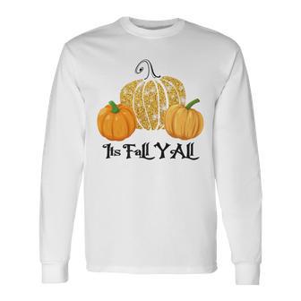 Happy Fall Yall Its Fall Yall Leopard Print Pump V2 Unisex Long Sleeve | Favorety UK