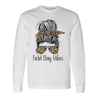 Happy Field Day Field Day Tee Kids Graduation School Fun Day V11 Unisex Long Sleeve | Favorety CA